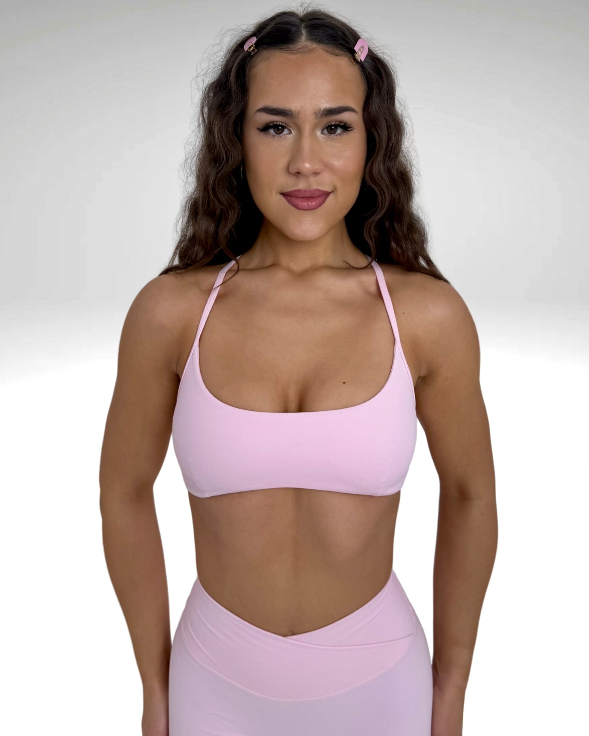 Biustonosz Sportowy Blush - Różowy / ROZMIAR S, ZAMÓW SWÓJ ROZMIAR W PRZEDSPRZEDAŻY