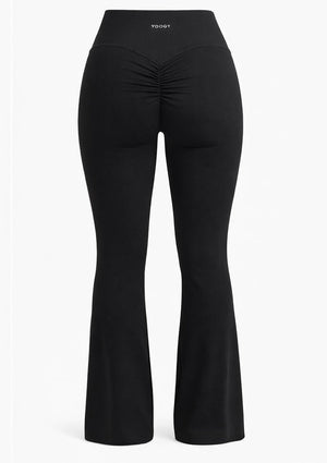 FLARE LEGGINS - Czarny / S