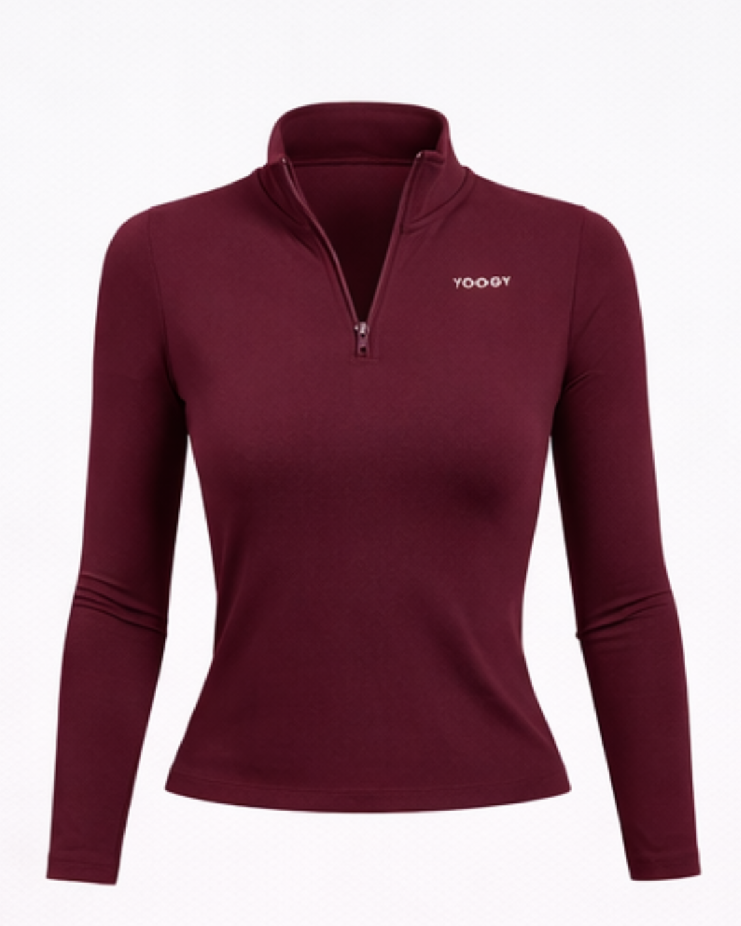 HALF ZIP JACKET - Bordo / S