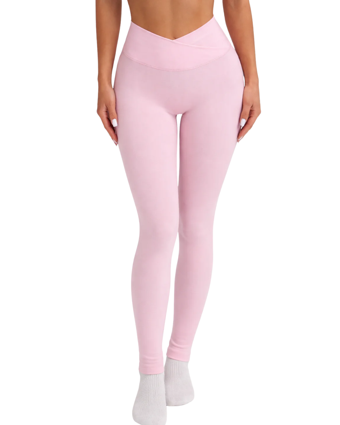 LEGGINS BLUSH - Różowy / ROZMIAR S, ZAMÓW SWÓJ ROZMIAR W PRZEDSPRZEDAŻY