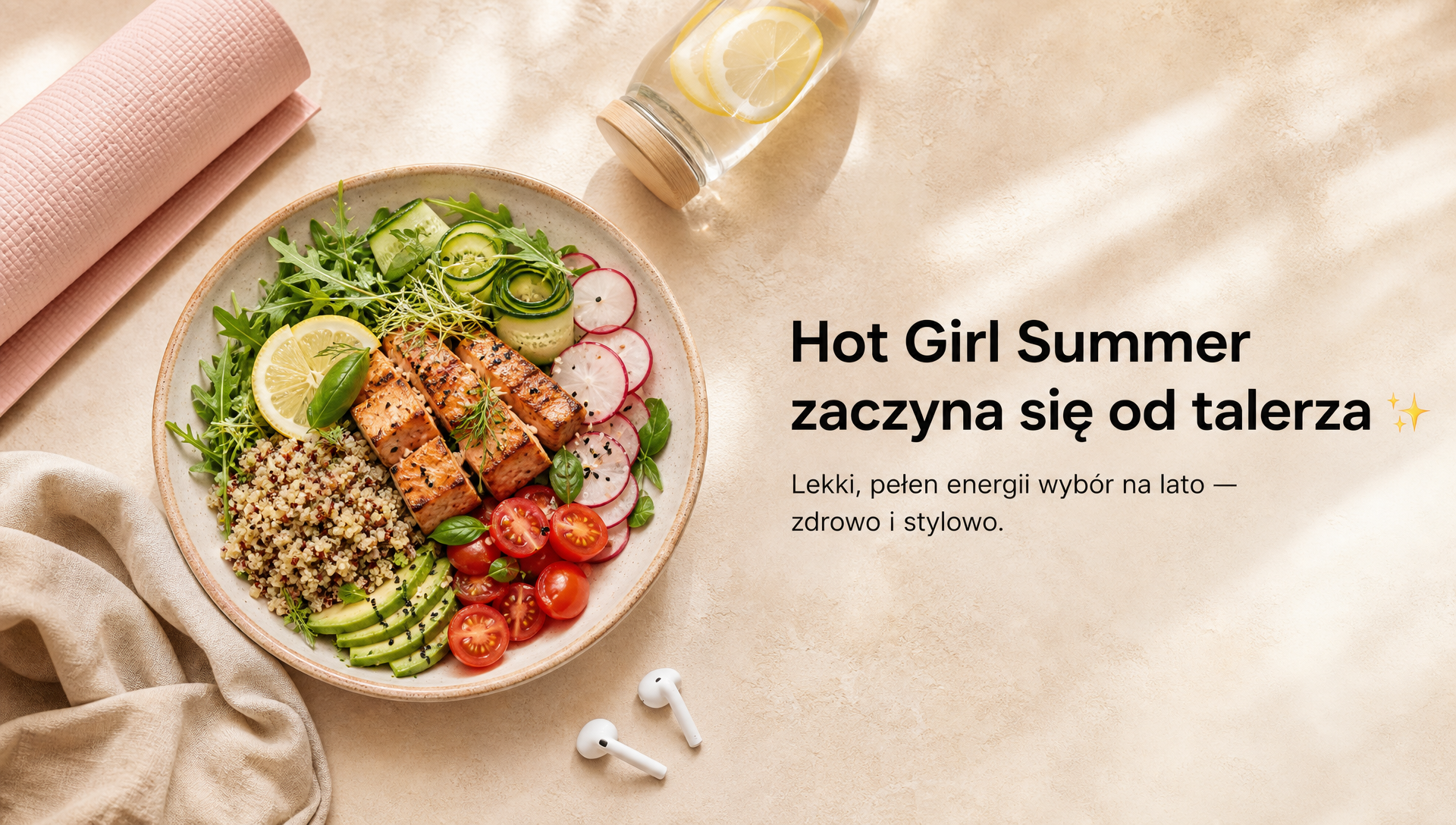 Hot Girl Summer zaczyna się od talerza ✨