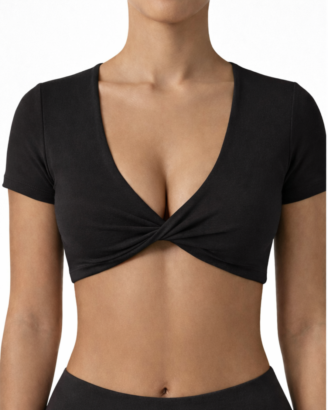 TOP BLUSH - Czarny / ROZMIAR S, ZAMÓW SWÓJ ROZMIAR W PRZEDSPRZEDAŻY